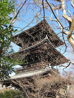 清水寺子安の三重塔